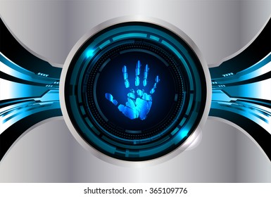 Dark blue color Light Abstract Technology background for computer graphic website internet and business. circuit. illustration. infographics. motion move blur.neon. pixel. vector hand. Binary digit
