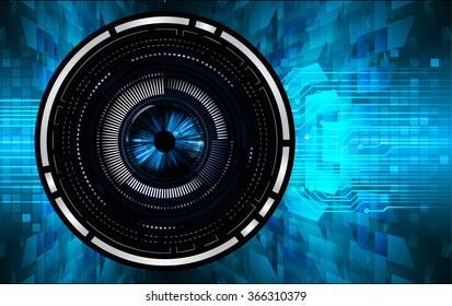 dark blue color Light Abstract Technology background for computer graphic website internet and business. circuit. illustration.digital.infographics. binary code. www.vector.motion. eye scan virus