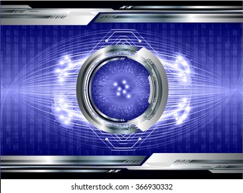 dark blue color Light Abstract Technology background for computer graphic website internet and business. circuit. illustration.digital.infographics. binary code. www.vector.motion. eye scan virus