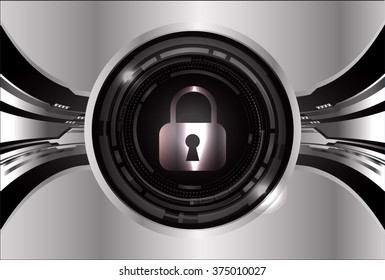 Dark blue color Light Abstract Technology background for computer graphic website internet and business. circuit. vector illustration. infographics. motion move blur.neon. pixel. key, lock