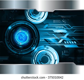 Dark blue color Light Abstract Technology background for computer graphic website internet and business. circuit. vector illustration. infographics. motion move blur.neon. pixel. eye