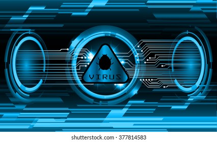 Dark blue color Light Abstract Technology background for computer graphic website internet and business. circuit. vector illustration. infographics. motion move blur.neon. pixel. eye scan virus key