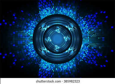 dark blue color Light Abstract Technology background for computer graphic website internet business.circuit.illustration.digital.infographics.binary code. www.vector.motion move blur eye