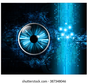 dark blue color Light Abstract Technology background for computer graphic website internet business.circuit.illustration.digital.infographics.binary code. www.vector.motion move blur eye