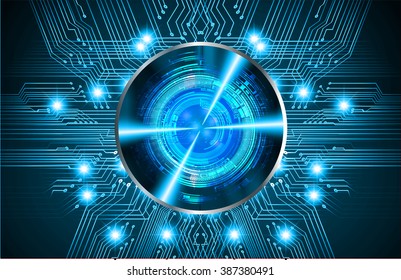 Dark blue color Light Abstract Technology background for computer graphic website internet and business. circuit. vector illustration. infographics. motion move blur.neon. pixel. eye