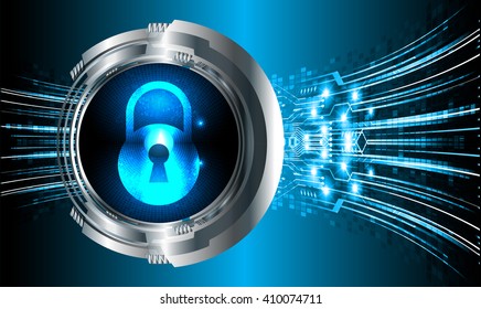 dark blue color Light Abstract Technology background for computer graphic website internet and business. circuit. illustration. infographics. motion move blur.neon. lock, key, Padlock