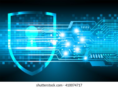 dark blue color Light Abstract Technology background for computer graphic website internet and business. circuit. illustration. infographics. motion move blur.neon. lock, key, Padlock
