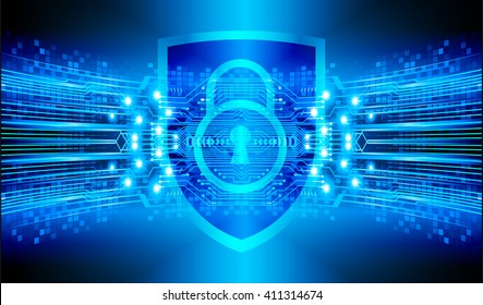 dark blue color Light Abstract Technology background for computer graphic website internet and business. circuit. illustration. infographics. motion move blur.neon. lock, key, Padlock