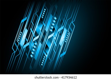 dark blue color Light Abstract Technology background for computer graphic website internet and business. circuit. illustration. digital. infographics. binary code background