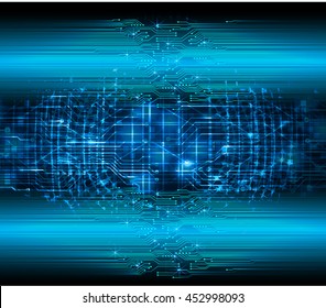 dark blue color Light Abstract Technology background for computer graphic website internet and business. circuit. illustration. digital. infographics. binary code background. eye. Global