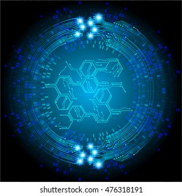 dark blue color Light Abstract Technology background for computer graphic website internet and business. circuit. illustration. digital. infographics. binary code background. www.
