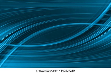 Dark blue color Light Abstract Technology background for computer graphic website internet and business. move motion blur. curve