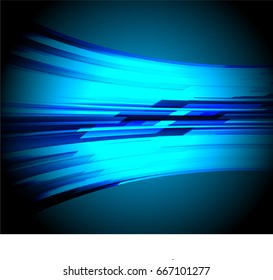 Dark blue color Light Abstract Technology background for computer graphic website internet and business. move motion blur. 