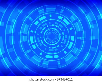 dark blue color Light Abstract Technology background for computer graphic website internet and business.