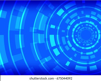 dark blue color Light Abstract Technology background for computer graphic website internet and business.