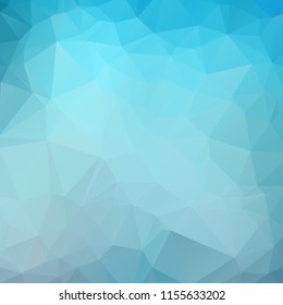 Dark Blue Color Polygon Background Design, Abstract Geometric Origami Style With Gradient