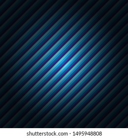 Dark Blue colorful diagonal lines background
