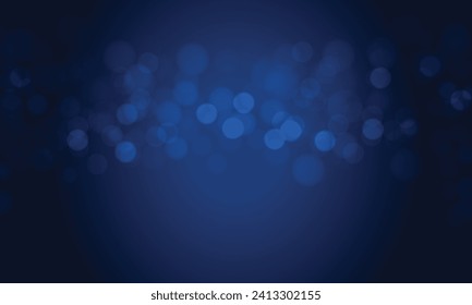 dark blue cosmetic banner vector transparent  bubbles flying background