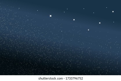 dark blue cover. deep space, starry sky, haze. smooth gradient transition from black to blue. great design for the site. Wallpapers for your desktop.