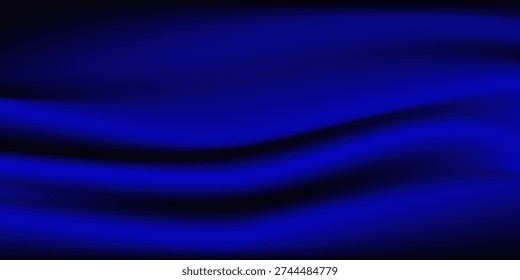dark blue crushed velvet texture close-up, soft luxurious fabric background for design. dark blue fluffy carpet for interior floor covering.