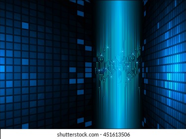 dark blue cyber Light Abstract Technology background for computer graphic website internet and business. circuit. illustration. digital. infographics. binary code background. Global. vector