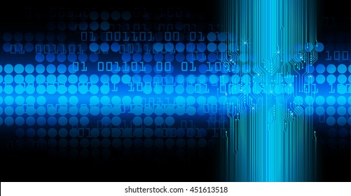 dark blue cyber Light Abstract Technology background for computer graphic website internet and business. circuit. illustration. digital. infographics. binary code background. Global. vector