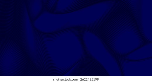 Dark blue diagonal line pattern background design. Vector horizontal background for luxury voucher, digital luxury business banner, prestigious gift certificate, formal invitation.