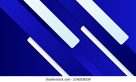 Dark blue digital art and light in middle, navy presentation background. Premium background design with dark blue line pattern. Vector horizontal template for digital luxury business banner