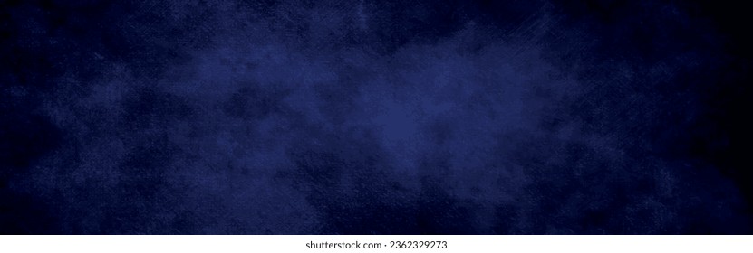 Textura de Grunge azul oscuro en peligro para su diseño. patrón de banner de fondo de textura de hormigón azul abstracto. Fondo de fondo de color negro de la textura de papel con fondo de fondo con espacio para texto o imagen.