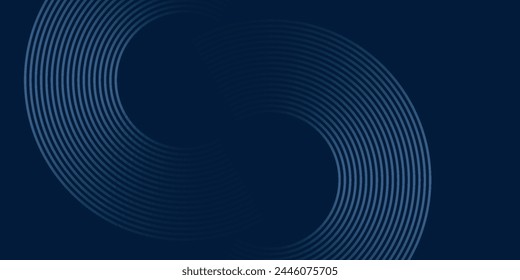 Dark blue dynamic abstract vector background with diagonal lines. 3d business presentation banner cover for sales event evening party.
