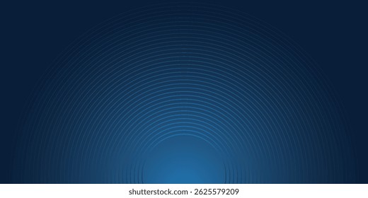 Dark blue dynamic abstract vector background with diagonal lines. 3d business presentation banner cover for sales event evening party. Fast moving circles, soft wave lines . vector Eps 10