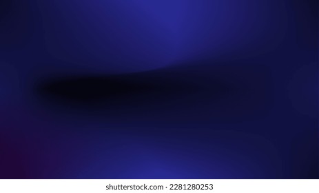 Dark Blue Elegant Crease Gradient Background