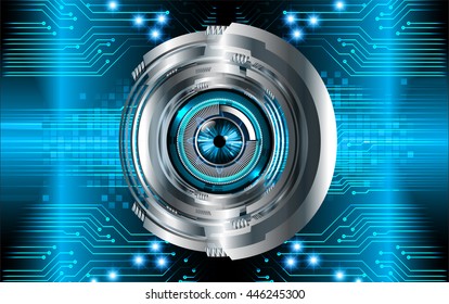 dark blue eye Light Abstract Technology background for computer graphic website internet and business. circuit. illustration. digital. infographics. binary code. www. vector. cyber