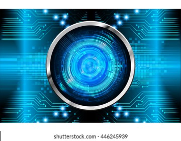 dark blue eye Light Abstract Technology background for computer graphic website internet and business. circuit. illustration. digital. infographics. binary code. www. vector. cyber