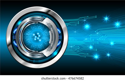 dark blue eye Light Abstract Technology background for computer graphic website internet and business. circuit. illustration. digital. infographics. binary code