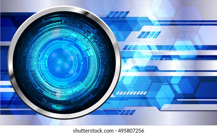 dark blue eye Light Abstract Technology background for computer graphic website internet and business. circuit. illustration. digital. infographics. binary code background. www.vector.Spark