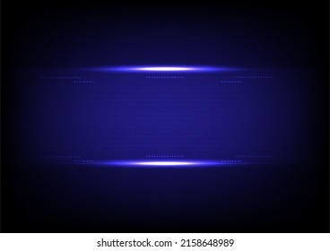 Dark blue flash. Glowing abstract sparkling background.