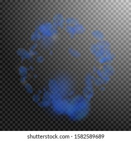 Dark blue flower petals falling down. Overwhelming romantic flowers frame. Flying petal on transparent square background. Love, romance concept. Bewitching wedding invitation.