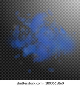 Dark blue flower petals falling down. Ideal romantic flowers explosion. Flying petal on transparent square background. Love, romance concept. Attractive wedding invitation.