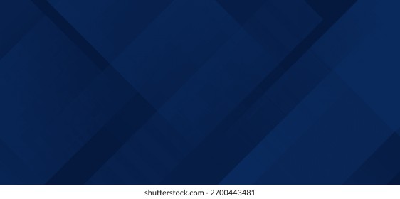 Fondo abstracto geométrico azul oscuro con líneas en capas y tonos degradados modernos