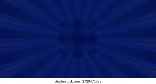 dark blue Geometric Abstract Background With Radial Design and Dotted Patterns. Red Comic Suitable for templates, sale banners, events, ads, web and pages
