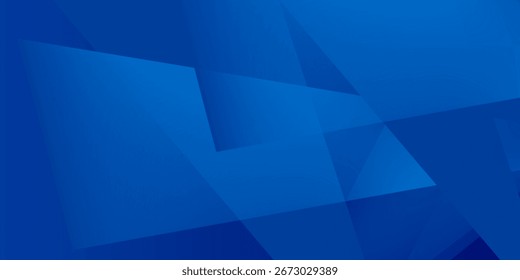 Fundo geométrico azul escuro. Vetor Eps10