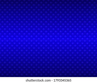 Dunkelblauer, geometrischer Hintergrund im Origami-Stil mit Farbverlauf. Blaue Vektorgrafik mit polygonalen Rechtecken. Helle abstrakte Rhombus-Mosaik-Hintergrund für Design, Druck, Web, etc. Nahtlose Vektorgrafik.