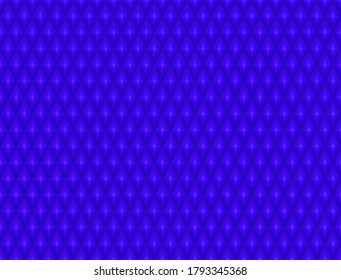 Dunkelblauer, geometrischer Hintergrund im Origami-Stil mit Farbverlauf. Blaue Vektorgrafik mit polygonalen Rechtecken. Helle abstrakte Rhombus-Mosaik-Hintergrund für Design, Druck, Web, etc. Nahtlose Vektorgrafik.