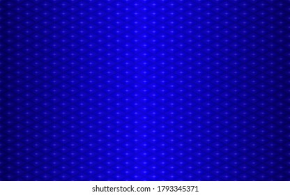 Dark blue geometric background in origami style with gradient. Blue vector polygonal rectangles illustration. Bright abstract rhombus mosaic background for design, print, web, etc. Seamless vector.