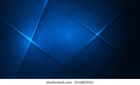 Dark blue geometric layers background