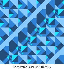 Dark Blue geometric pattern minimalist artwork with abstract shapes and simple images. suitable for web banners, business presentations, branding, wallpapers, advertisements, posters, mockups