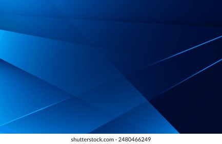 Dark blue geometric shapes background. Vector illustration