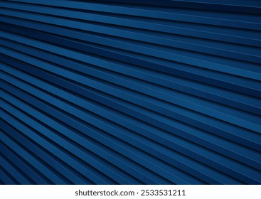 Azul escuro listras geométricas abstrato fundo técnico mínimo. Design vetorial