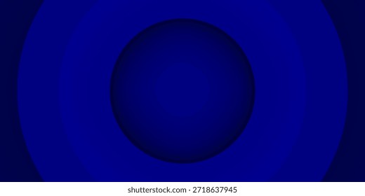 Dark blue geometry abstract gradient background. Vector illustration